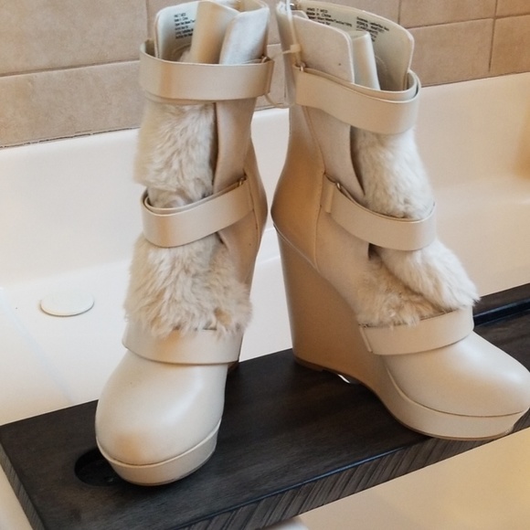 Juicy Couture Shoes - Juicy couture wedge boots